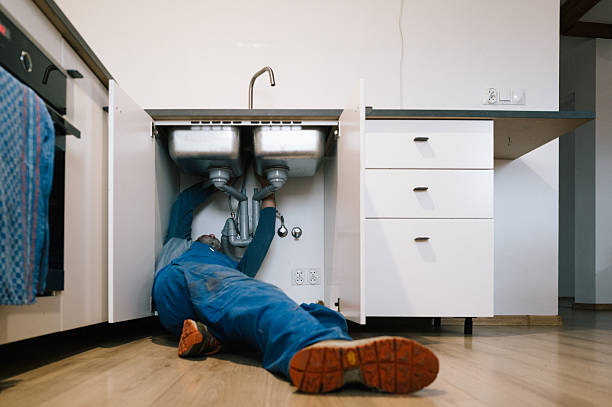 Professional Drain Cleaning technician working in Granger, IN
